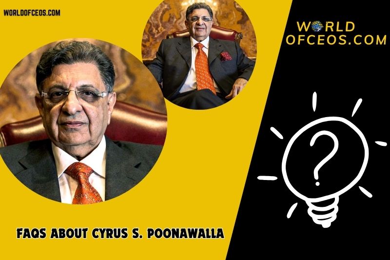 Cyrus S. Poonawalla Net Worth and Key Financial Contributions 2024