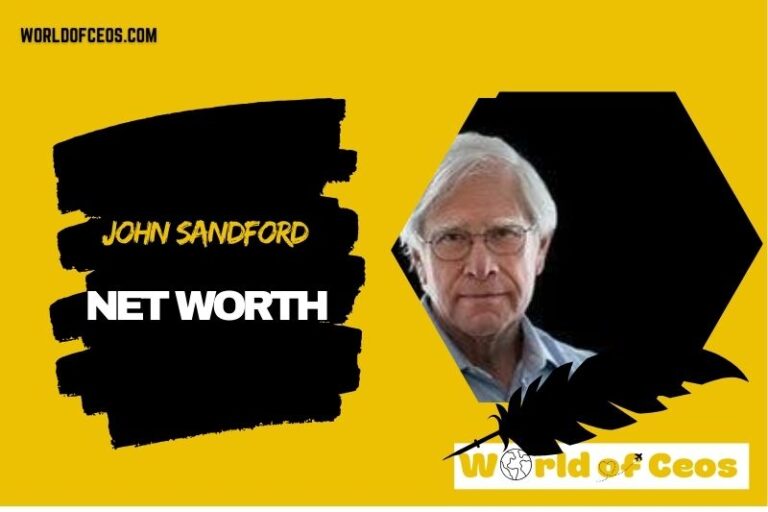 John Sandford Net Worth 2024 Achievements and Financial Overview